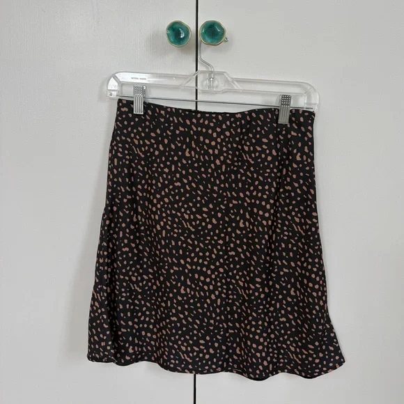Leopard Print Mini Skirt - Urban Outfitters - Picture 1 of 1